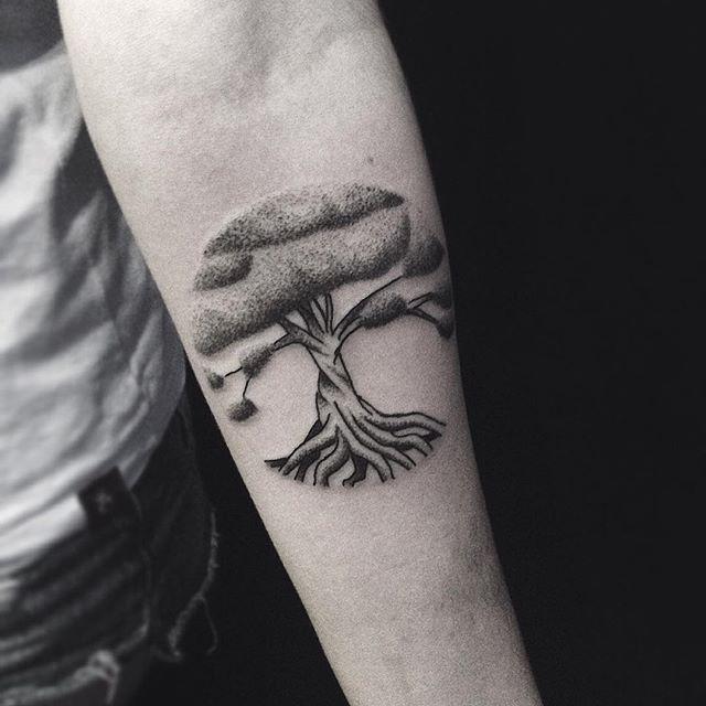 tatuaggio albero  125
